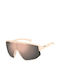 Polaroid Sunglasses with Pink Plastic Frame and Gray Polarized Lens PLD7047/S Z1PJQ