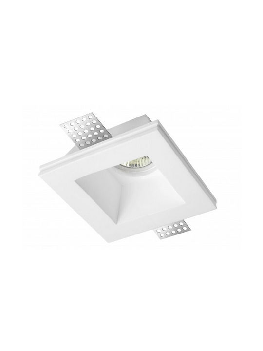 Spotlight Recessed Square 120x120x55mm