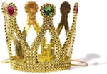 Gold Carnival Crown