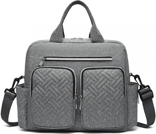 Kono Diaper Handbag Gray 32x12x26cm