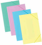 Typotrust Folder Transparent with Rubber Band and Ears (Μiscellaneous colours)