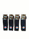 Ampo Socks 400 Männer Monochrom Socken Blau 4er Pack