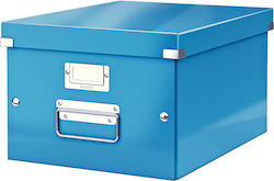 Leitz Aktenbox Click & Store 37x20x28cm Blau