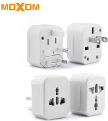 Moxom MX-HC41 Αντάπτορας Πρίζας από Universal σε Universal Moxom MX-HC41 Αντάπτορας Πρίζας από Universal σε Universal