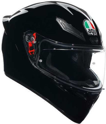 AGV K1 S Black Motorradhelm Volles Gesicht ECE 22.06 1500gr