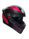 AGV K1 S Full Face Helmet ECE 22.06 1500gr Warmup Black/Pink