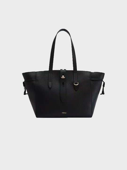 FURLA ΓΥΝΑΙΚΕΙΑ ΤΣΑΝΤΑ Tote M Marmo C - WB00779 ΜΑΥΡΟ