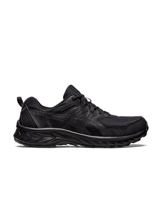ASICS Gel-Venture 9 Ανδρικά Αθλητικά Παπούτσια Running Μαύρα