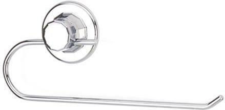 Tekno-Tel Wall Mounted Metallic Paper Towel Holder Silver 27x4x12cm