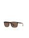 Emporio Armani Men's Sunglasses with Brown Plastic Frame and Brown Lens EA4129 511973