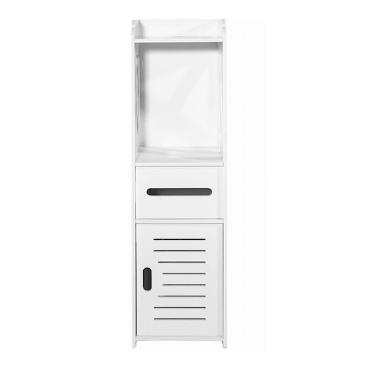 Leobert 15206-1 Floor Bathroom Column Cabinet L21.5xD25xH80cm White