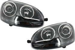 Lumini frontale pentru Volkswagen Magazin online de golf 5 V Mk5 Mk5 (2003-2007) Jetta (2005-2010) GTI R32 Black Edition 2buc Lumini frontale pentru Volkswagen Magazin online de golf 5 V Mk5 Mk5 (2003-2007) Jetta (2005-2010) GTI R32 Black Edition 2buc