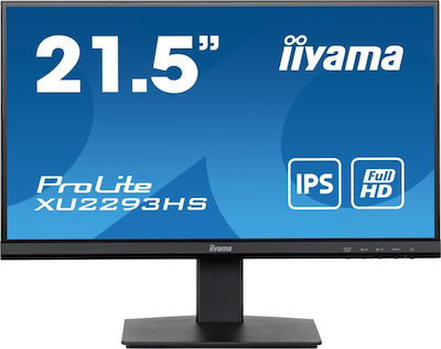 Iiyama ProLite XU2293HS-B5 IPS Monitor 21.5" FHD 1920x1080 mit Reaktionszeit 3ms GTG