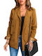 brown jacket with buttons JACKELINE BEZ
