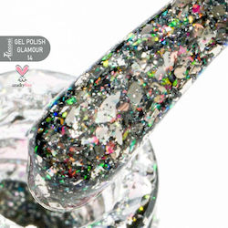 Alezori Halb-permanenter Nagellack 001 15ml 1Stück