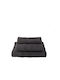 Astron Italy Πετσέτα Σώματος 80x150εκ. Dark Grey Βάρους 550gr/m²