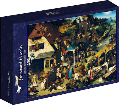 The Dutch Proverbs Puzzle 2D 3000 Pieces