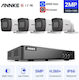 Annke Integrated CCTV System with 4 Cameras 1080p