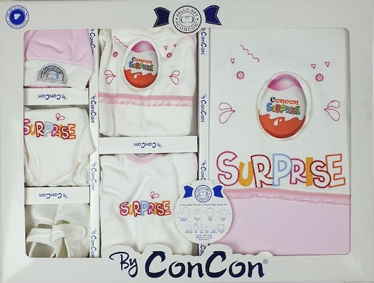 Concon Newborn Clothing Set for Girl for 0-3 months 10pcs