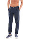 Pantaloni Chino Elastic Albastru marin