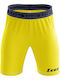 Zeus Bermuda Elastic Pro Colanți Sport Bărbați Compresie Scurt Galben