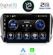 Digital IQ Ηχοσύστημα Αυτοκινήτου για Peugeot 2008 / 208 2012-2021 (Bluetooth/USB/WiFi/GPS) με Οθόνη Αφής 10.1"
