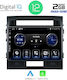 Digital IQ Car Audio System for Toyota Land Cruiser 2008-2015 (Bluetooth/USB/AUX/WiFi/GPS/Apple-Carplay/CD) with Touch Screen 10.1"