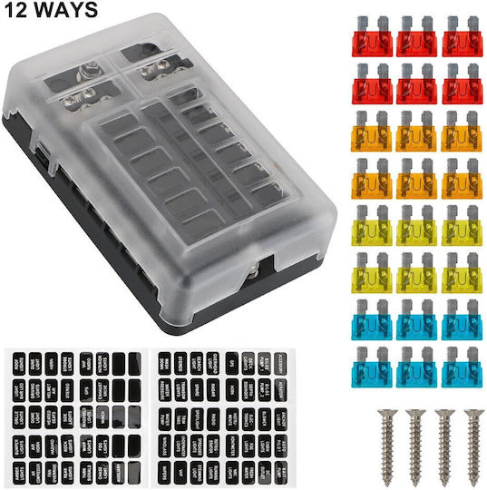 Set von Sicherungskästen für Auto 1Stück