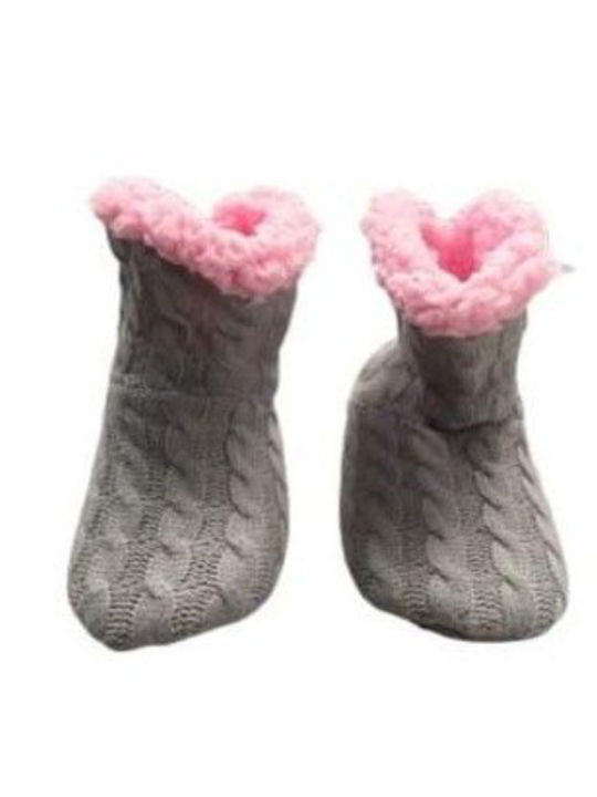 Children's Socks Color (Grey-Pink)