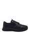 1807-SS Ανδρικά Ανατομικά Sneakers Μαύρα
