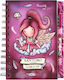 Santoro Dancing On Air Notizbuch Spirale mit Stifthalter Rosa