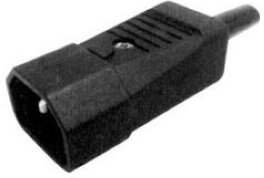 Plug Adapter Plug Black 3P 10A/250V