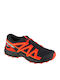 Speedcross Αδιάβροχα Αθλητικά Παιδικά Παπούτσια Running με Κορδόνια Black / Red