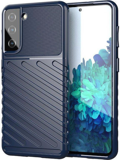Hurtel Thunder Back Cover Silicon Albastru marin (Galaxy S23+)