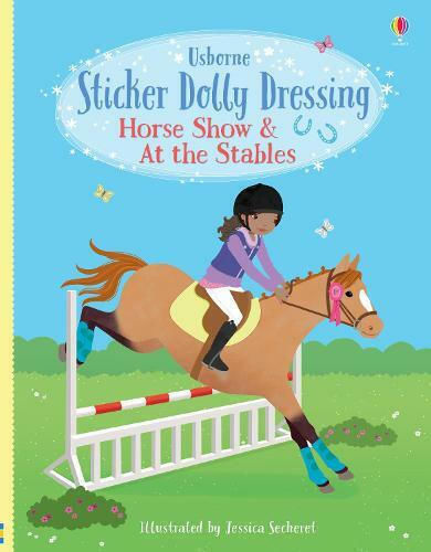 Sticker Dolly Dressing Horse Show & at the Stables Sticker Dolly Dressing Horse Show & at the Stables