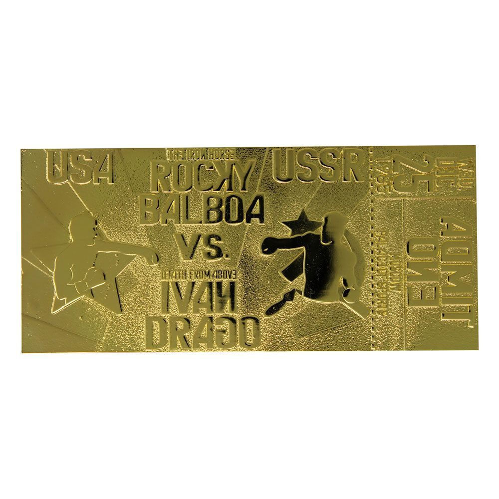 FaNaTtik Rocky IV: East vs West Fight Ticket Ρεπλίκα Skroutz gr