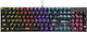 Delux KM55 Gaming Μηχανικό Πληκτρολόγιο με Custom Blue διακόπτες και RGB φωτισμό (Αγγλικό US)