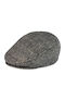 Brims and Trims Men's Flat Cap Gray Checked