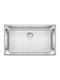 Blanco Solis 700 IF Ένθετος Νεροχύτης Inox Brushed Μ74xΠ44cm Ασημί