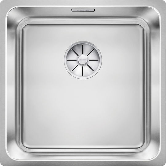 Blanco Solis 340-U Ένθετος Νεροχύτης Inox Brushed Μ38xΠ44cm Ασημί