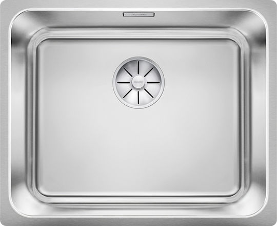 Blanco Solis 500 IF 526123 Drop-In Sink Inox Brushed W54xD44cm Silver