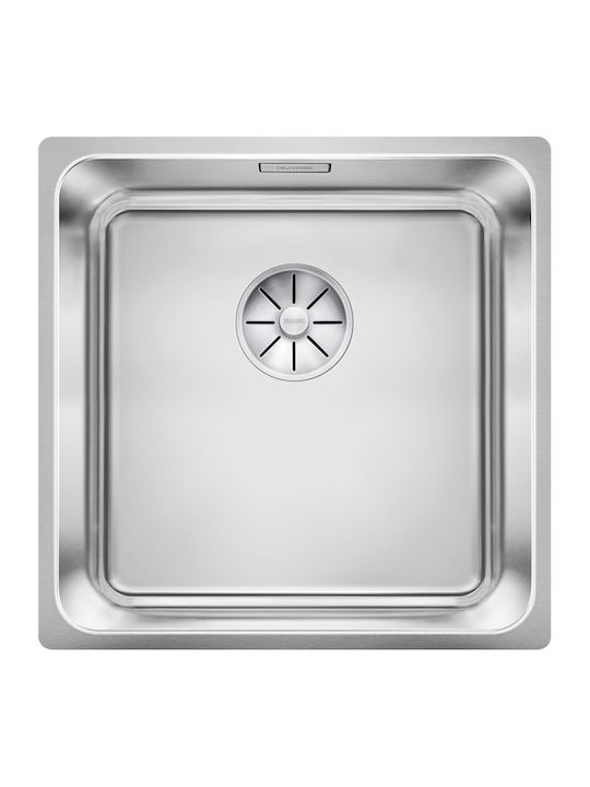 Blanco Solis 400-U 526117 Drop-In Sink Inox Brushed W44xD44cm Silver