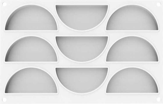 Silikomart Rainbow 80 Backform Pralinen Silikon 9 Plätze 21x10x5cm 1cm
