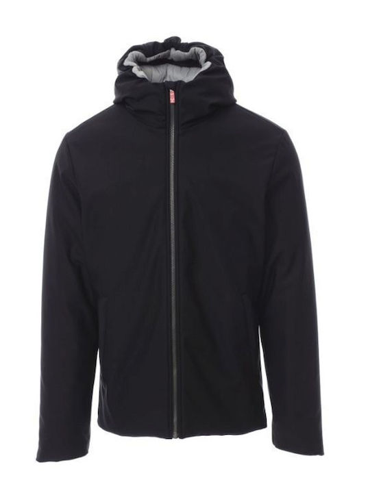 Payper OREGON Arbeitsjacke Softshell Schwarz