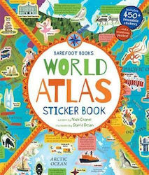 World Atlas Sticker Book