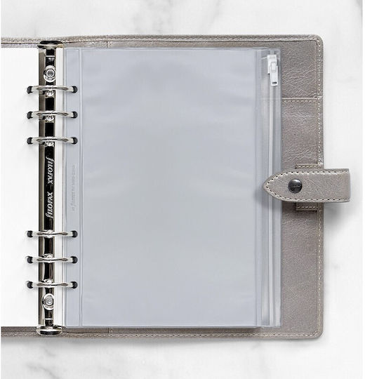 Filofax Φάκελος Διαφανής με Φερμουάρ για Χαρτί A5