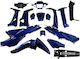 Roc Motorcycle Plastic Set for Honda Astrea Supra 100 Blue
