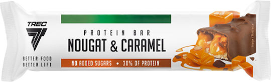 Trec Protein Bar Baton cu 30% Proteină & Aromă Nougat Caramel 49gr