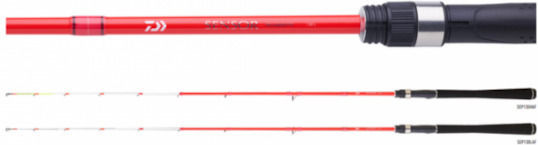 Daiwa Sensor Palangrotte Fishing Rod for Vertical Fishing 1.34m 30-150gr
