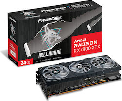 PowerColor Radeon RX 7900 XTX 24GB GDDR6 Hellhound Κάρτα Γραφικών